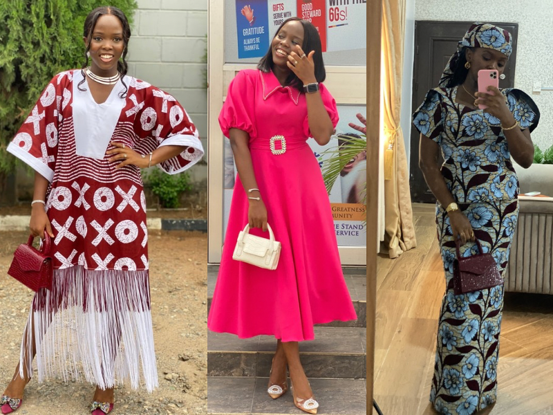 mom sunday church outfit