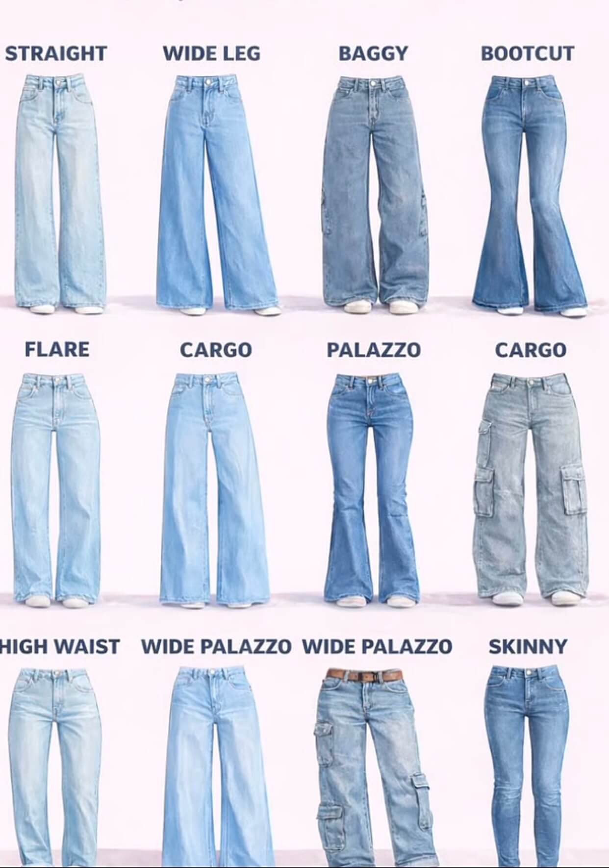 different-types-of-jean