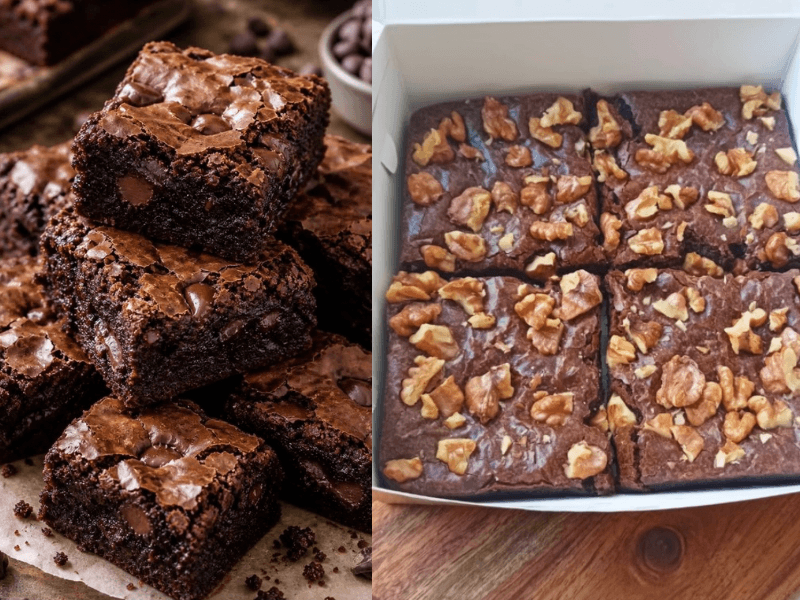 walnut-chocolate-brownie